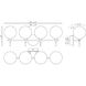 Iissa 4 Light 29.5 inch Black Vanity Light Wall Light in Clear